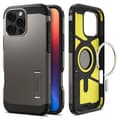 Miniatyrbild 2 av 6: Skyddsfodral - Spigen - iPhone 16 Pro - Gunmetal - Semi-rigidh - Elegant