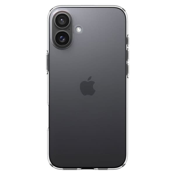 Skyddsfodral - Spigen - iPhone 16 - Semihård - Klar - Optimal skydd