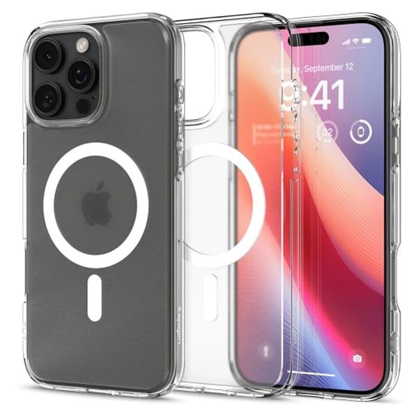 Skyddshölje - Spigen - iPhone 16 Pro Max - Frost Clear - Halvstyv - Elegant