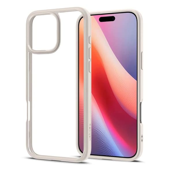 Skyddshölje - Spigen - iPhone 16 Pro Max - Halvstyv - Natural Titanium - Elegant