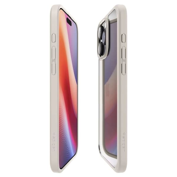 Skyddshölje - Spigen - iPhone 16 Pro Max - Halvstyv - Natural Titanium - Elegant