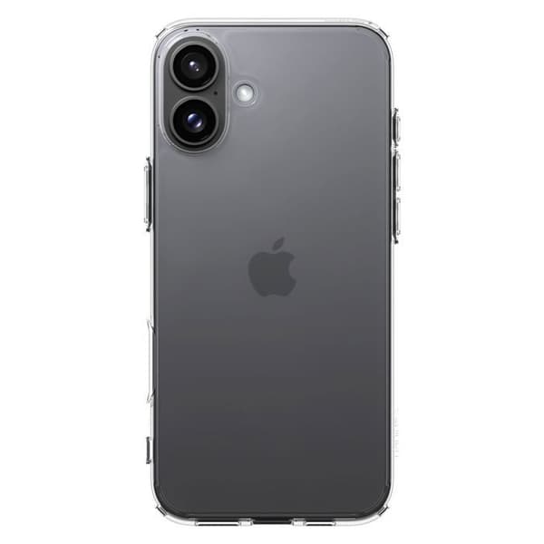 Skyddsfodral - Spigen - iPhone 16 - Semihård - Klar - Optimal skydd