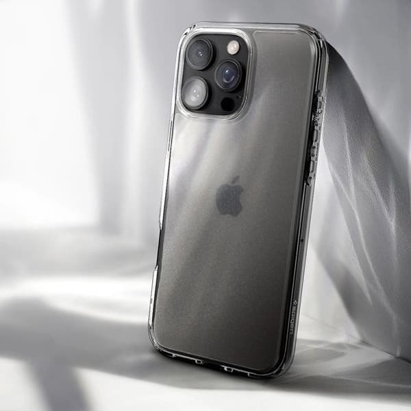 Skyddsskal - Spigen - iPhone 16 Pro - Frostklar - Halvstyv - Elegant