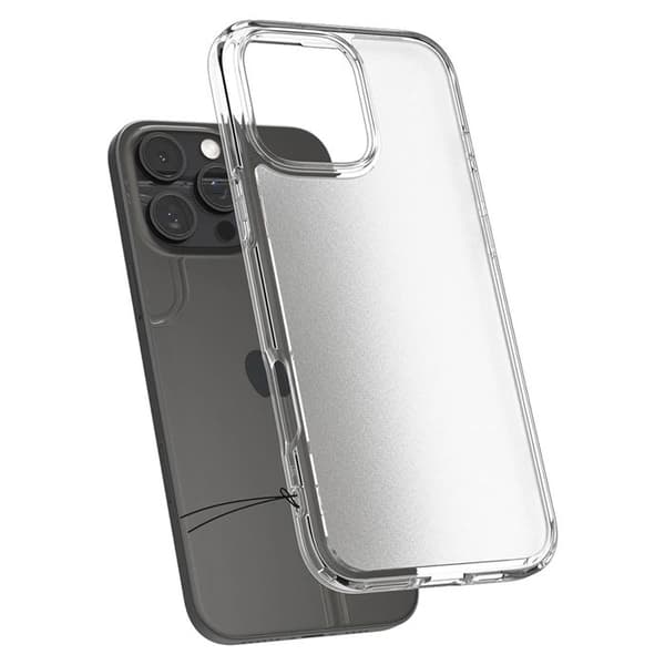 Skyddsskal - Spigen - iPhone 16 Pro - Frostklar - Halvstyv - Elegant