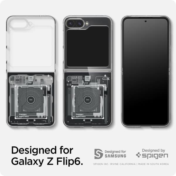 Coque för Samsung Galaxy Z Flip6 Air Skin SPIGEN Zero One