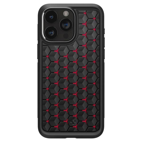Coque för iPhone 15 Pro Max - Spigen Cryo Armor - Röd