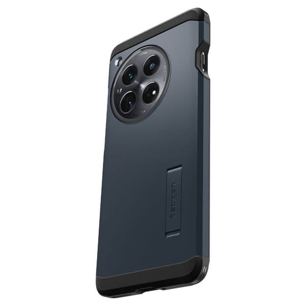 Coque för OnePlus 12 - Spigen Tough Armor - Metallisk Skiffer