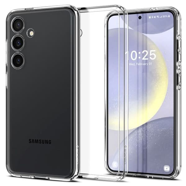 Skyddsfodral - SPIGEN - Ultra Hybrid - Genomskinlig - Halvstyv - Kompatibel Samsung Galaxy S24 Plus