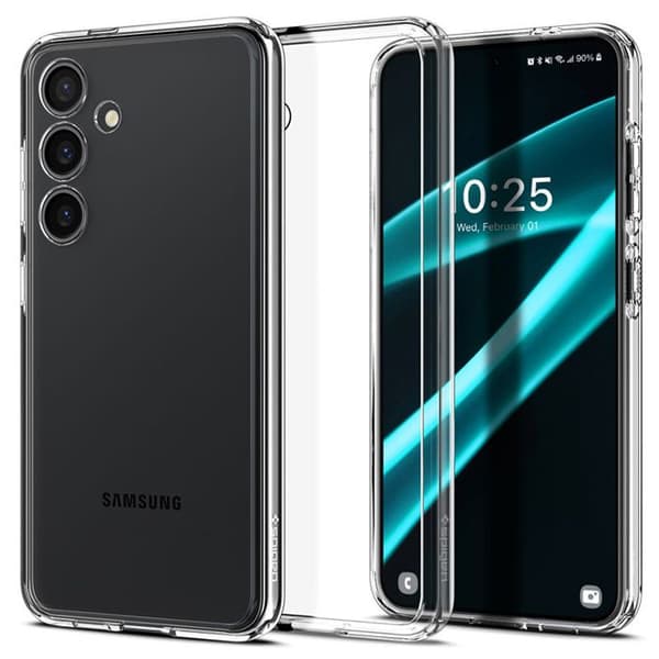 Skyddsfodral - SPIGEN - Ultra Hybrid - Genomskinlig - Halvstyv - Kompatibel Samsung Galaxy S24 Plus
