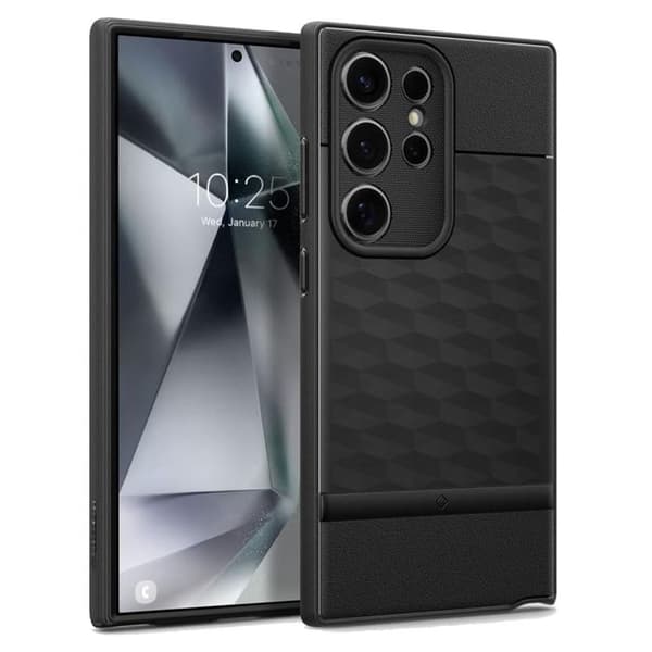 Coque för Samsung Galaxy S24 Ultra Caseology Parallax SPIGEN Svart Matt