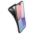 Miniatyrbild 6 av 6: Skyddsfodral - Spigen - Liquid Air - Mattsvart - Flexibel - Anti-chock - Anti-repa