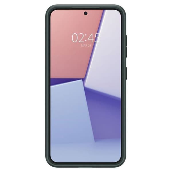 Telefonfodral - telefonbumper Spigen Optik Armor Fodral Kompatibel med Samsung Galaxy S24 5G - Grön