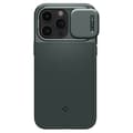 Miniatyrbild 3 av 6: Telefonfodral - telefon bumper Spigen Optik Armor MagFit Fodral till iPhone 15 Pro - Grön