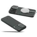 Miniatyrbild 5 av 6: Telefonfodral - telefon bumper Spigen Optik Armor MagFit Fodral till iPhone 15 Pro - Grön