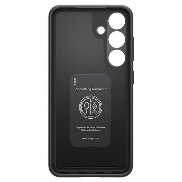 Telefonfodral - Spigen - ACS07341 - Thin Fit - Kompatibel med Samsung Galaxy S24 5G - Svart