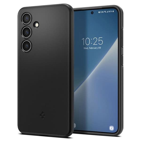 Telefonfodral - Spigen - ACS07341 - Thin Fit - Kompatibel med Samsung Galaxy S24 5G - Svart