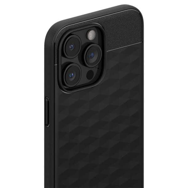 Telefonfodral - telefonbumper Spigen Caseology Parallax Mag MagSafe - Fodral för iPhone 15 Pro (Mattsvart)