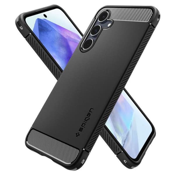 Telefonfodral - Spigen - Robust rustning - Svart - Avancerat skydd - Modern design