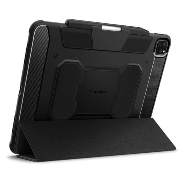 Skyddsfodral för iPad Pro 13 - SPIGEN - Rugged Armor Pro - Svart - Syntetisk - Mixad