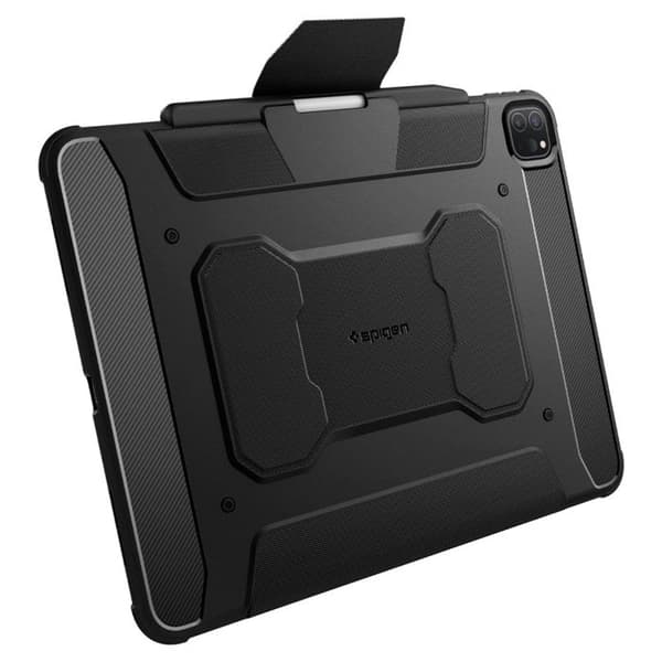 Skyddsfodral för iPad Pro 13 - SPIGEN - Rugged Armor Pro - Svart - Syntetisk - Mixad