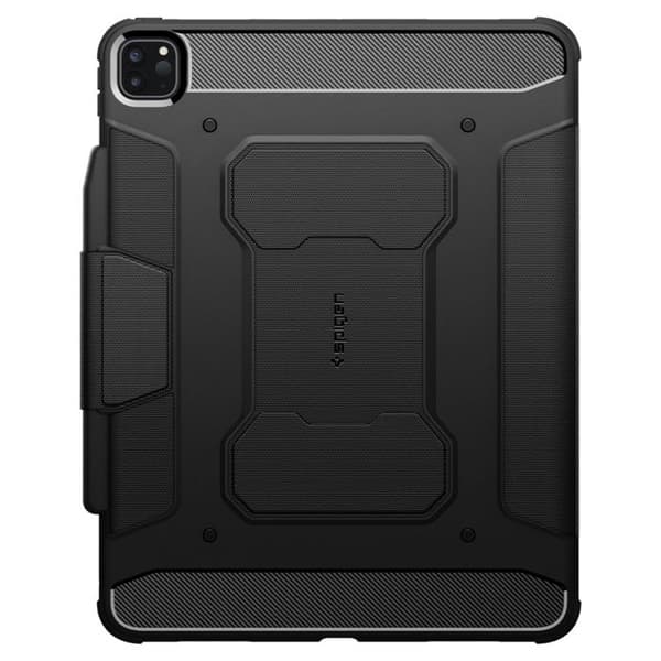 Skyddsfodral för iPad Pro 13 - SPIGEN - Rugged Armor Pro - Svart - Syntetisk - Mixad