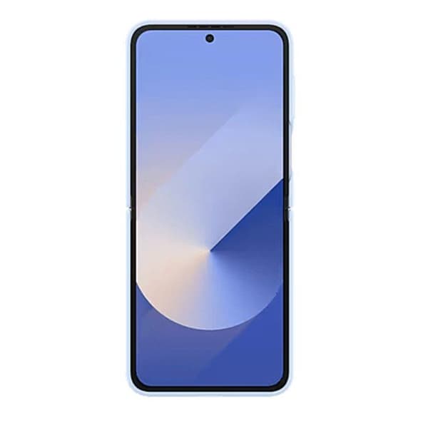 Skyddshölje - Samsung - Galaxy Z Flip 6 - Silikon - Blå - Optimal skydd