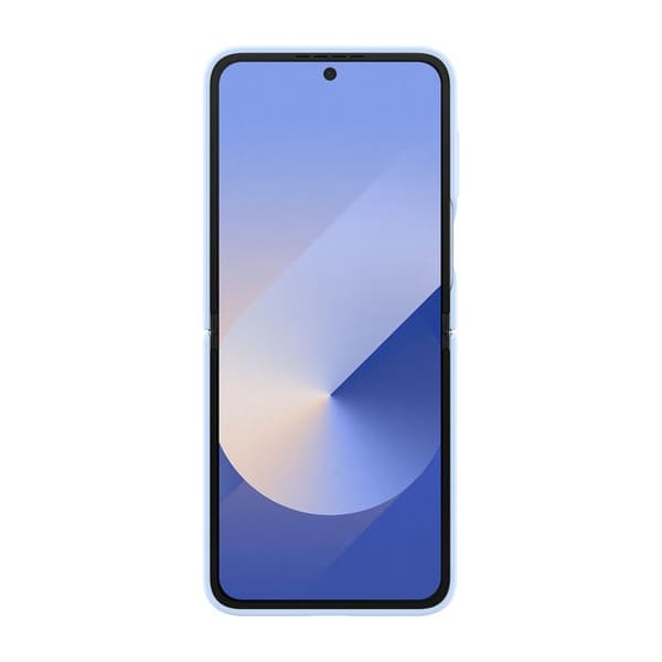 Skyddshölje - Samsung - Galaxy Z Flip 6 - Silikon - Blå - Optimal skydd