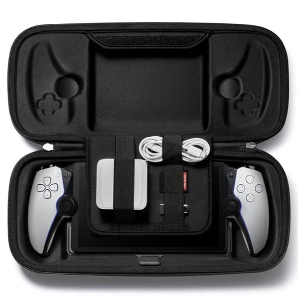 Skyddsskal - SPIGEN - Sony Playstation Portal - Rugged Armor Pro - Svart - Syntetisk