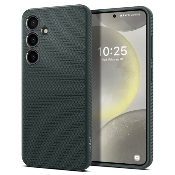 Fodral till Samsung Galaxy S24 - Spigen Liquid Air - Abyss Green