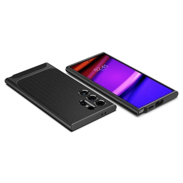 Fodral till Samsung Galaxy S24 Ultra - Spigen Neo Hybrid - Svart