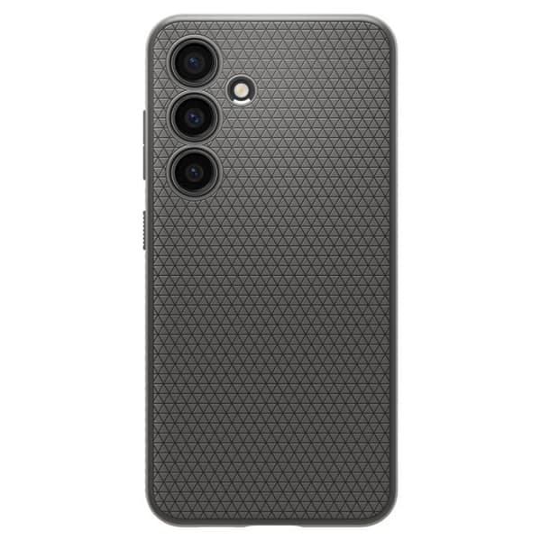 Fodral till Samsung Galaxy S24 - Spigen Liquid Air - Granitgrå