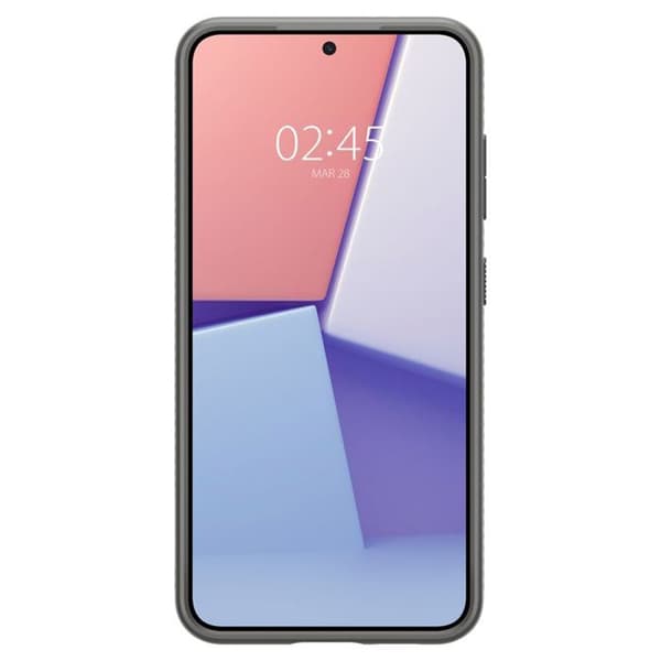 Fodral till Samsung Galaxy S24 - Spigen Liquid Air - Granitgrå