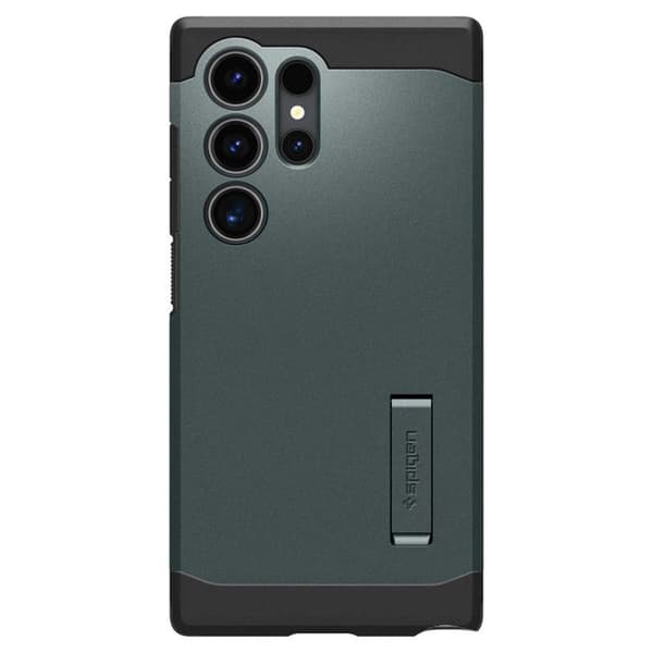 Fodral till Samsung Galaxy S24 Ultra - Spigen Tough Armor - Abyss Green