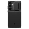 Miniatyrbild 2 av 6: Telefonfodral - Spigen - Optik Armor - Svart - Hybridskydd - Kompatibel Samsung Galaxy A55 5G