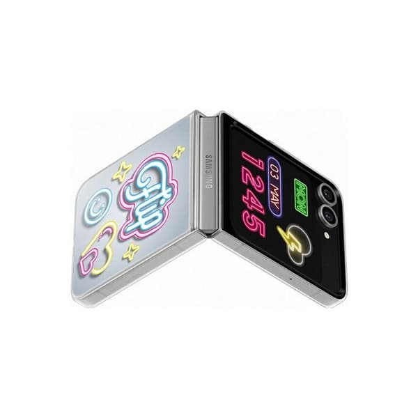 Coque - Samsung - Galaxy Z Flip6 - Grå - Mjuk - NFC-anpassning