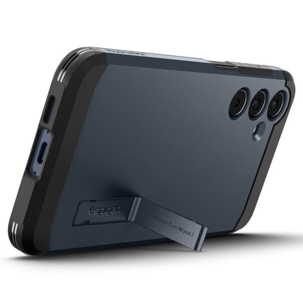 Telefontillbehör - Spigen - Samsung Galaxy A55 5G - Tough Armor - Svart - Semi-rigid