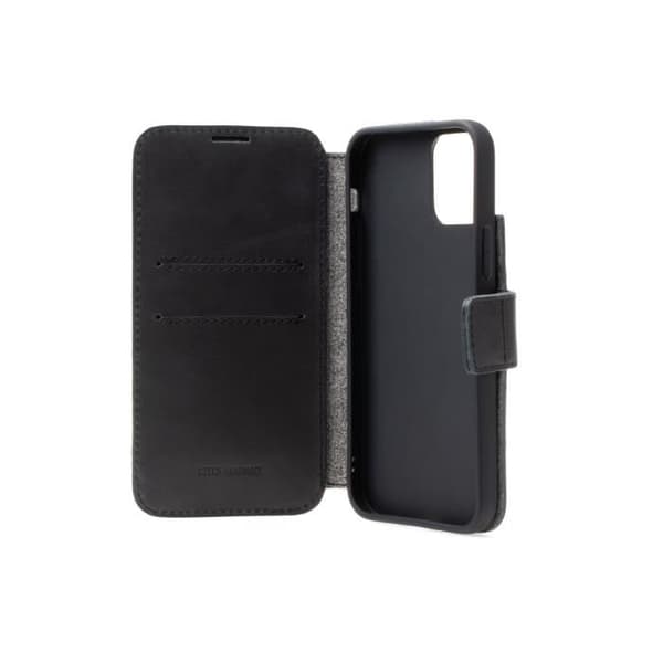 Coque Portefeuille i läder FIXED ProFit för Apple iPhone 13, svart