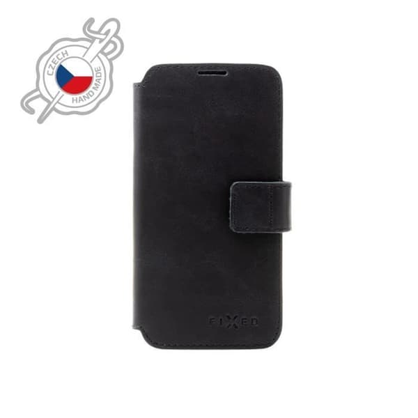 Coque Portefeuille i läder FIXED ProFit för Apple iPhone 13, svart