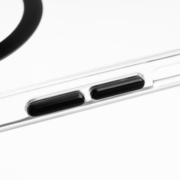 Coque bakre FIXED MagPurity med MagSafe-stöd för Apple iPhone 12-12 Pro, genomskinlig