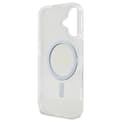 Miniatyrbild 4 av 4: Coque för iPhone 16 Plus MagSafe med Glittrig Cirkel Guess Transparent