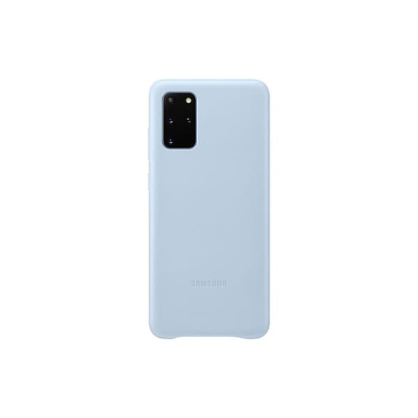 Hårdskal i läder - Samsung - Galaxy S20+ - Blå - Skydd - Högkvalitativ