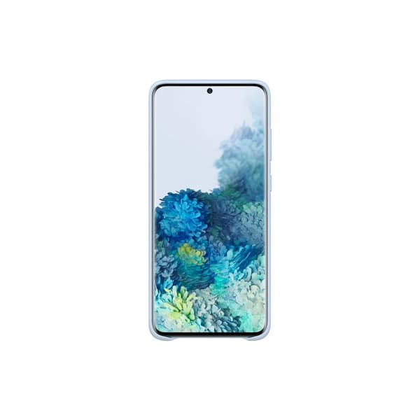 Hårdskal i läder - Samsung - Galaxy S20+ - Blå - Skydd - Högkvalitativ