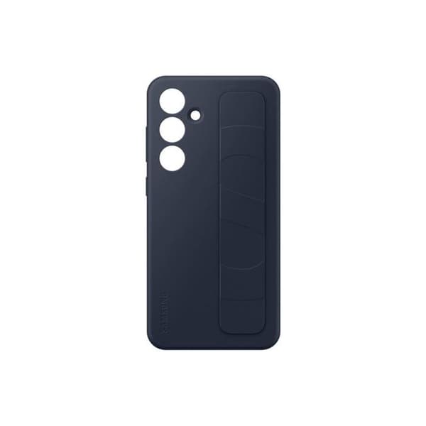 Silikonfodral med snodd till Samsung Galaxy S24 FE Mörkblå