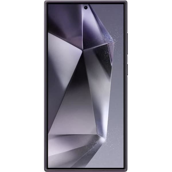 Veganskt läderfodral - Samsung - GALAXY S24 ULTRA - Mörklila - Mjukt - Ekologiskt
