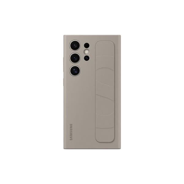 Fodral och etui - SAMSUNG - Galaxy S24 Ultra - Silikon - Rem - Taupe