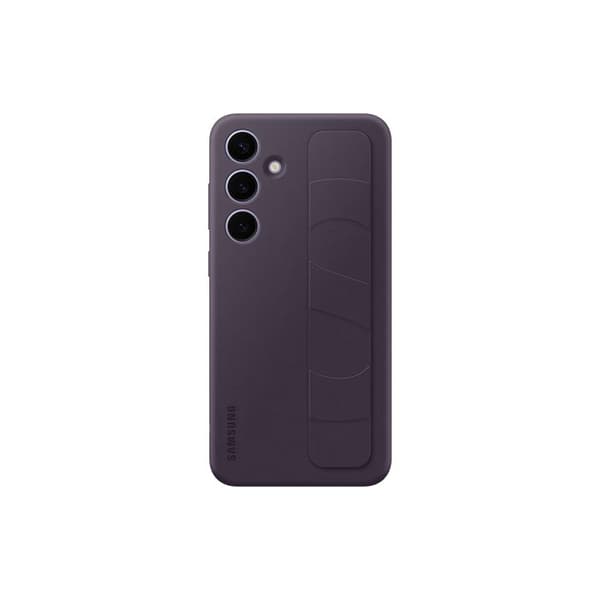 Mobil skal och fodral - SAMSUNG - S24 Plus - Mörk lila - Mjuk - Silikon