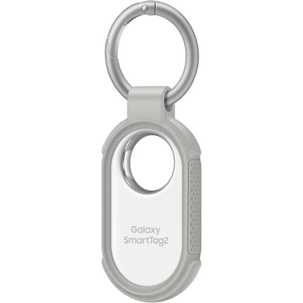 Hårt fodral - Samsung - SmartTag2 - Grå - Anti-halk - Integrerad karbin