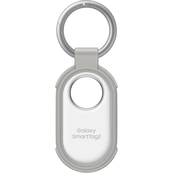 Hårt fodral - Samsung - SmartTag2 - Grå - Anti-halk - Integrerad karbin