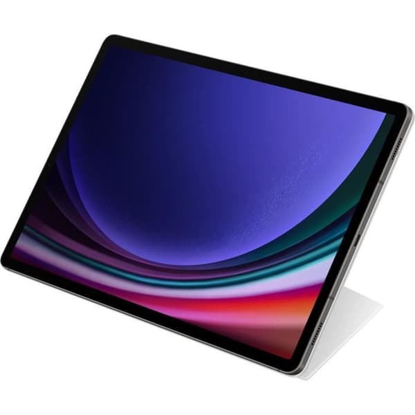 Etui Smart Book Cover - Samsung - Galaxy Tab S9+/S9FE+ - Vit - Syntetisk - Unisex