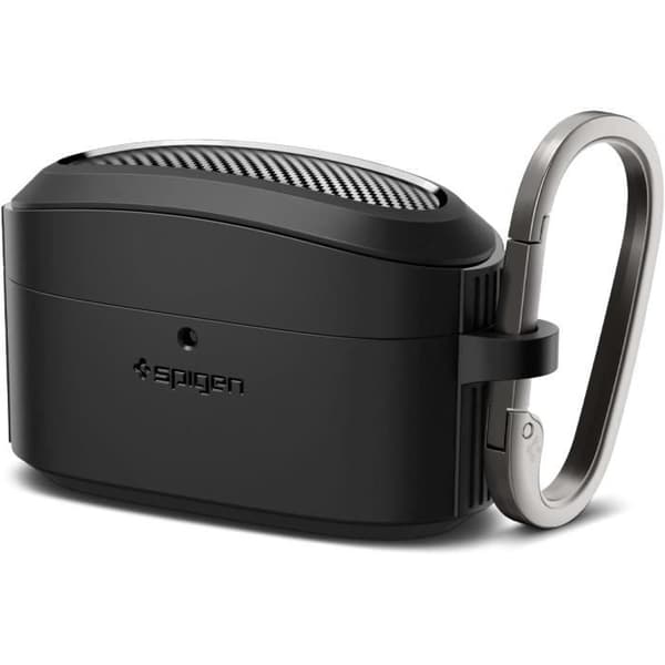 Hölster - SPIGEN - WF-1000XM5 2023 - Matt Svart - Dämpa stötar - Motstår repor